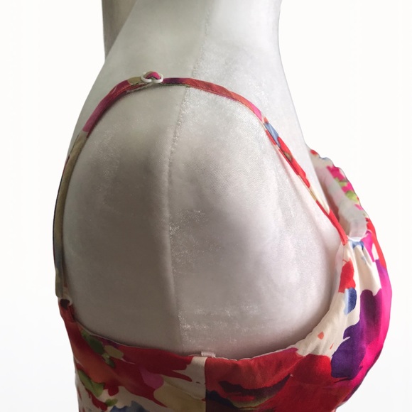 Alyn Paige 97% Cotton Floral Print Dress - 9/10 - Picture 5 of 16